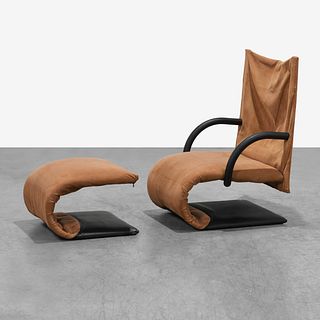 Claude Brisson - Zen Chair & Ottoman
