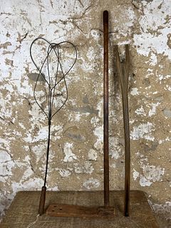 Rug Beater and Stirrers