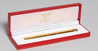 Vintage Le Must de Cartier Gold-Tone Pen