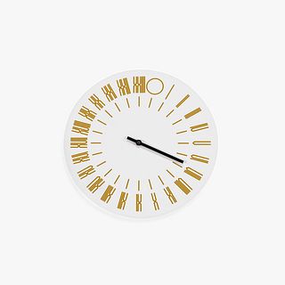 Tauba Auerbach - 24 Hour Wall Clock