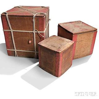 Three Northwest Coast Storage Boxes