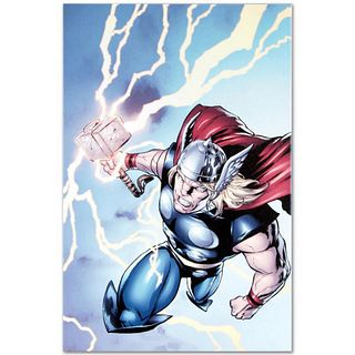 Marvel Comics "Marvel Adventures: Super Heroes #7" Numbered Limited Edition Giclee on Canvas by Salva Espin with COA.