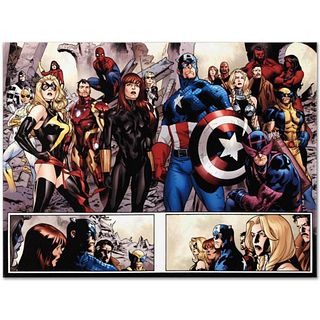 Marvel Comics "Fear Itself #7" Numbered Limited Edition Giclee on Canvas by Stuart Immonen with COA.