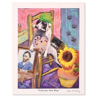 Nelson De La Nuez, "Vincent Van Dog" AP Limited Edition, Numbered and Hand Signed with Letter of Authenticity.