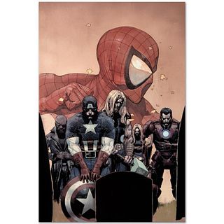 Marvel Comics "Ultimate Avengers Vs. New Ultimates #6" Numbered Limited Edition Giclee on Canvas by Leinil Francis Yu with COA.