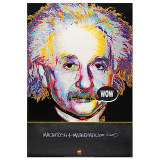 Apple and Mathematica &#39;Albert Einstein&#39; Poster
