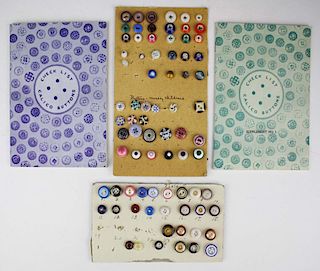 Lot Of Approximately 82 Calico Buttons.