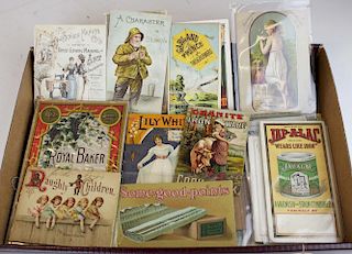 Late 19Th C Advertising Pamphlets (26 Pcs)