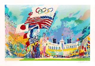 LeRoy Neiman - Opening Ceremony Olympics