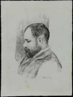 RENOIR, Pierre-Auguste. Lithograph "Ambroise