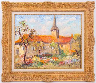 Isabelle De Ganay Paysage Oil Painting on Canvas