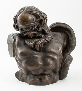 Roman Verhovskoy Laocoon Bust Ceramic Sculpture