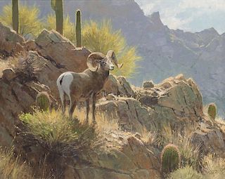 Ralph Edward Oberg b. 1950 | Desert Ram
