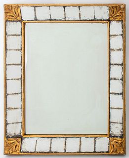 Venetian Neoclassical Style Parcel Gilded Mirror
