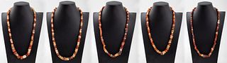 Ancient & Antique Crystal Trade Bead Necklaces, 5
