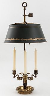 Louis XV Style Three Light Bouilotte Lamp