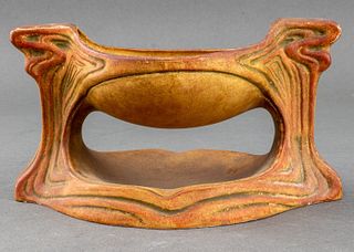 Julius Dressler Jugendstil Ceramic Bowl, ca. 1900