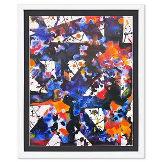 Sam Francis (1923-1994), "Paintings and Drawings" Framed 1979 Vintage Lithograph (35" x 42.5") with Letter of Authenticity.