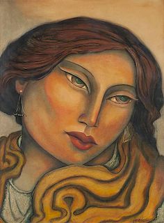 Miguel Martinez b. 1951 | Female Portrait