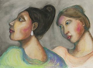 Miguel Martinez b. 1951 | Two Women