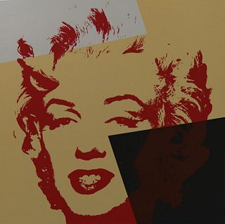Andy Warhol- Silk Screen "Golden Marilyn 11.44"