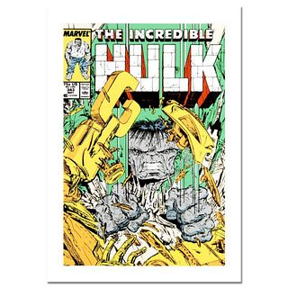 Marvel Comics, "The Incredible Hulk #343" Numbered Limited Edition Canvas by Todd MacFarlane with Certificate of Authenticity.