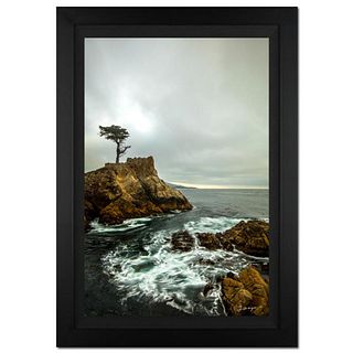 Jongas, "Watchman" Framed Limited Edition Photograph on Canvas, Numbered and Hand Signed with Letter of Authenticity.