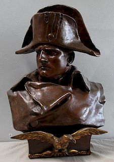 Colombo, Renzo. Signed Bust of Napoleon.