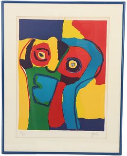 Karel Appel (1921-2006) Dutch, Color Lithograph