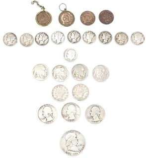 (24) American Coins