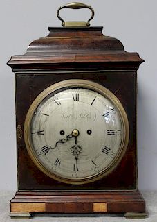W.M.Addis Signed Antique Bracket Clock.