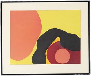 Luis Feito Lopez (1929-2021) Spain, Abstract Litho