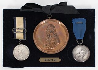 Boulton Soho Medals to Honor Lord Nelson 1806