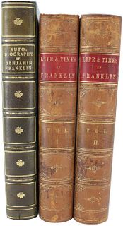 Three Books about Benjamin Franklin 1864, 1939