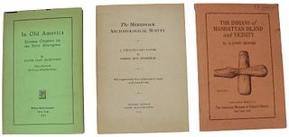 (3) Books About Massachusetts & Manhattan 1930's