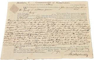 Another American Revolutionary War Signature