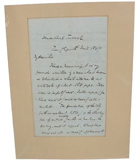 Charles Dickens Letter to Edward Chapman