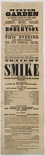Antique Winter Garden Ad for Performance of SMIKE