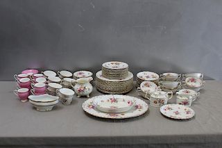 Royal Crown Derby Partial Porcelain Sets To Inc ,