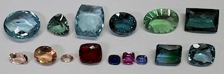 JEWELRY. Assorted Grouping of Loose Faceted Stones