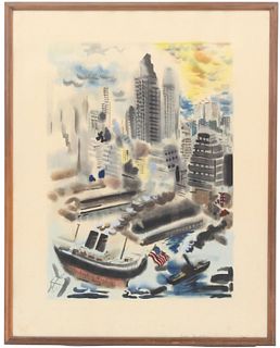 George Grosz (1891-1959) American, Lithograph