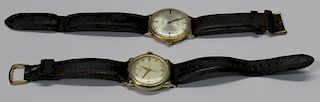 JEWELRY. Gentlemen's Vintage Watch Grouping.