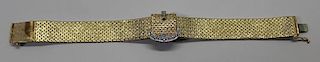 JEWELRY. Cortina Buckle Form 14kt Gold Ladies