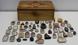 Large Collection of Relics and Charms.