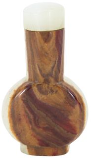 19th Century Chinese Stone Snuff Bottle