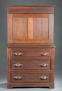 J.M. Burrell & Company desk on chest.