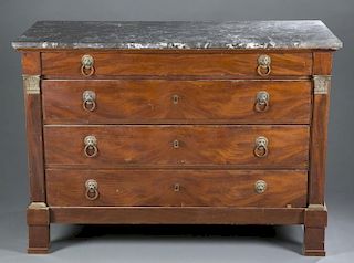 Neo-classical style chest of drawers.