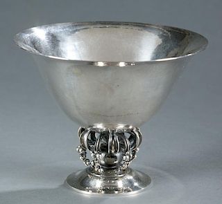 Georg Jensen Grape Sterling footed bowl. 775
