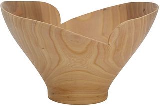 Thomas Whistance Elm Abstract Bowl