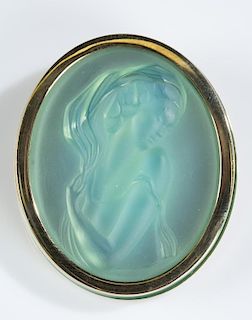 Lalique "Clemence" brooch.